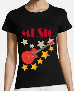 guitarra naranja