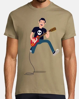 Guitarrista Saltando