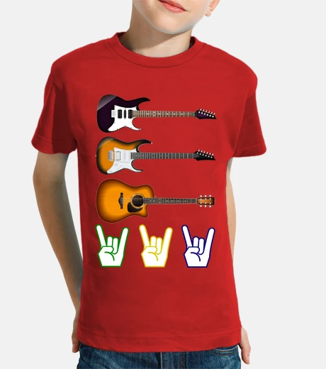 Kids guitars hands horns
