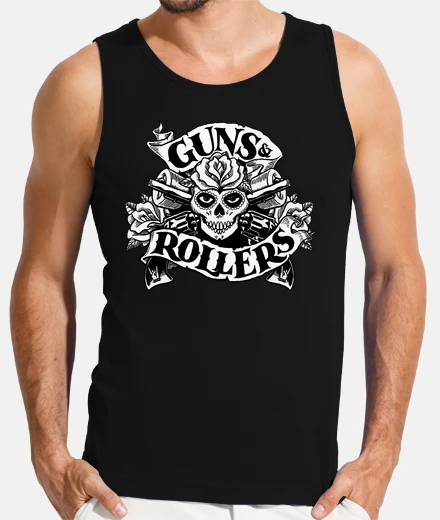 Camiseta GUNS AND ROLLERS