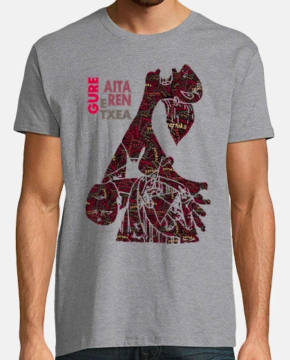 Tee-shirt gure aitaren etxea 02 homme