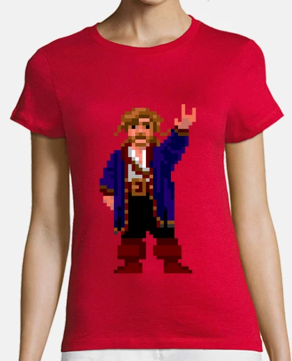 Camiseta Guybrush Threepwood (MUJER)