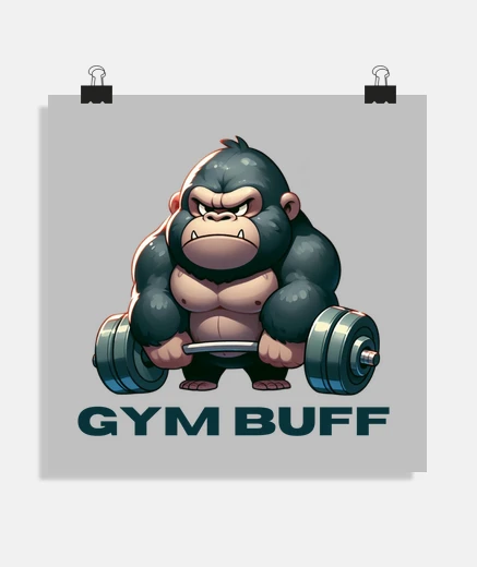 Poster Gym Buff