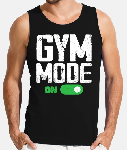 Tee-shirt Gym Mode on Funny Beast Workout for Men 