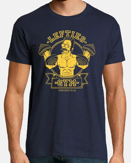 Tee-shirt gymnase gauchers