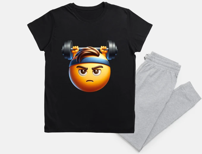 Pyjama gymnast emoji