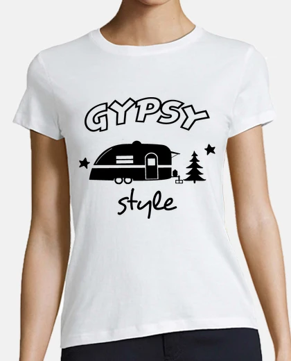 Tee-shirt Gypsy style - L amour d une communaute