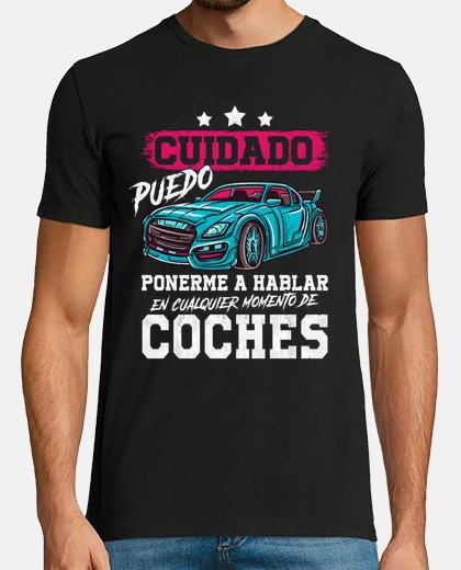 Playera Hablo de Coches en Cualquier Momento