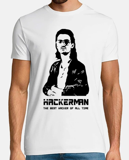 T-shirt hackerman best hacker