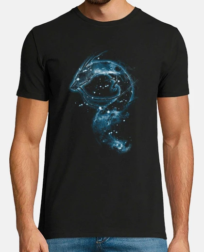 Tee-shirt Haku nebula - Version bleue