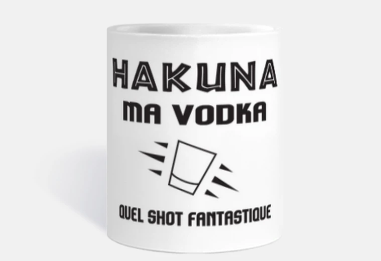 Mug Hakuna ma vodka