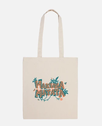 Hakuna matata lion king 90s bag tostadora
