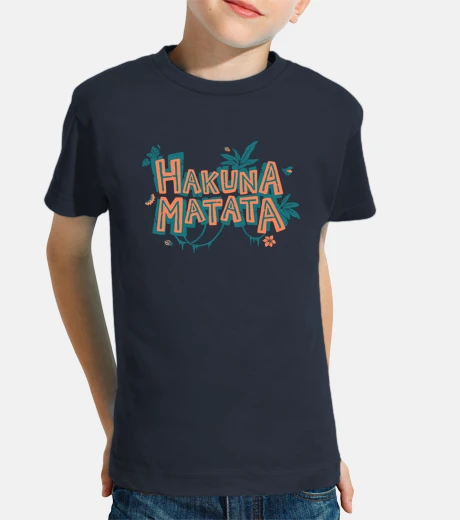 Children's hakuna matata lion king kids t shirt