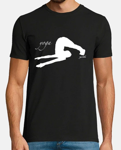 Tee-shirt Halasana blanc