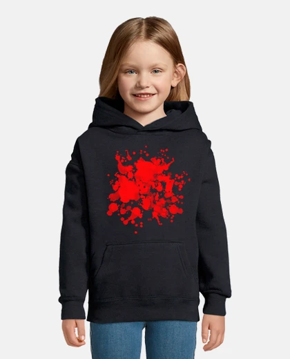 Kids halloween blood splatter