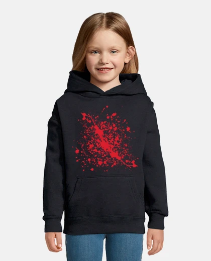 Kids halloween blood splatter