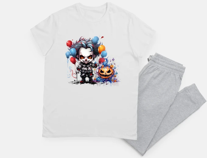 Pyjama halloween clowns 3 pajamas