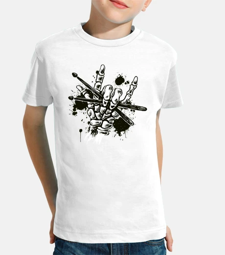 Ropa halloween esqueleto baterista rock cuer