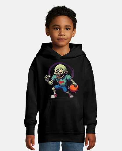 Kids Halloween Football Zombie