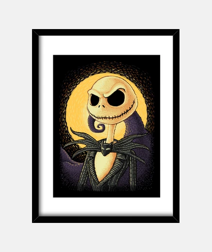 Framed halloween portrait vertical frame 3: 4 (30 x 40 cm)