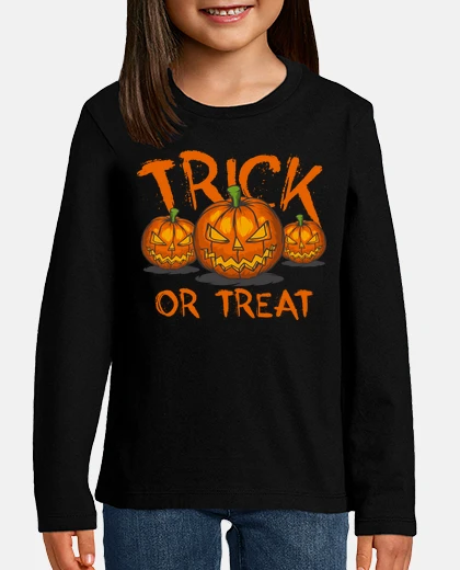Kids halloween pumpkins t-shirt