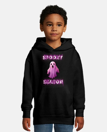 Children's Halloween Spooky Season Cute Pink Ghost