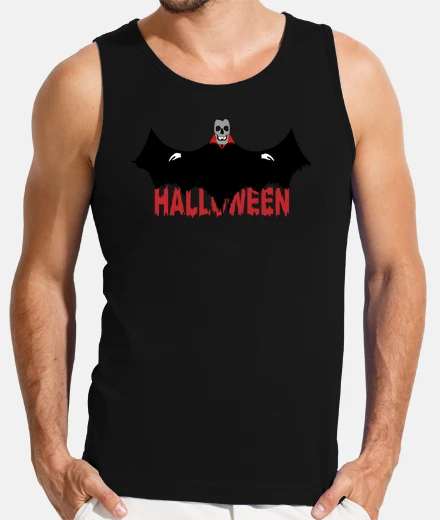 T-shirt halloween teschio