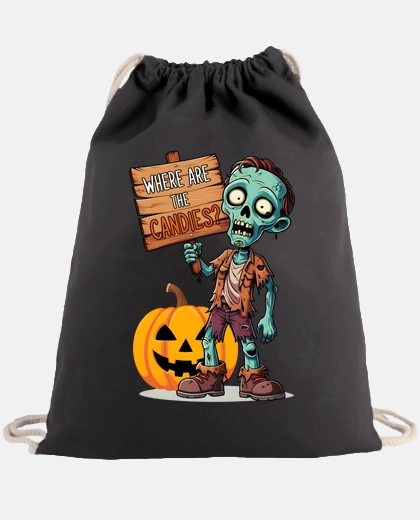 Bag halloween zombie humor