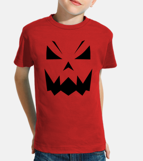 halloween pumpkin face kids&#39; t shirt