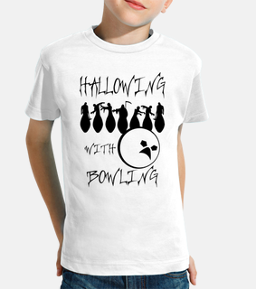 Hallowing with bowling. black. Design n