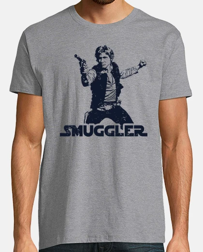 Camiseta Han Solo - Contrabandista (La Guerra de las Galaxias)