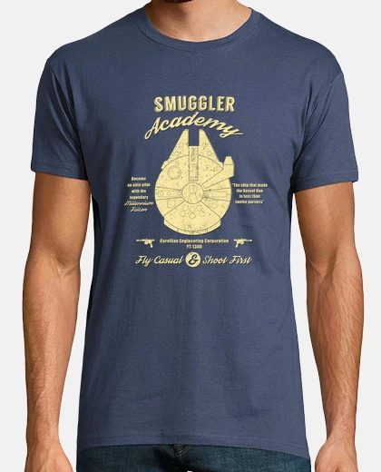 Camiseta Han Solo Smuggler Academy