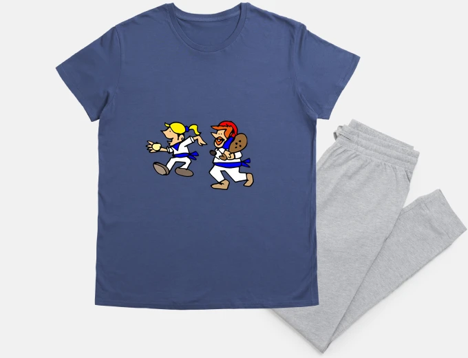 Pyjama hand ball and paddle