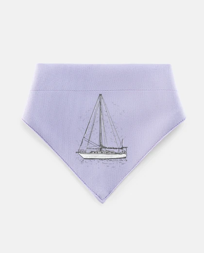 Mascotas hand drawn sailboat