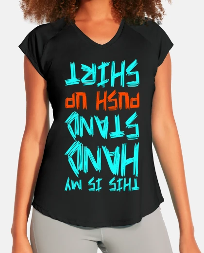 Camiseta Hand Stand Push Up - CrossFit