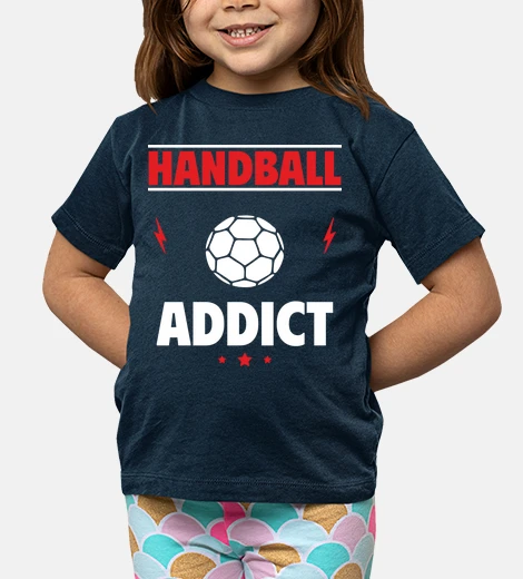 Kids handball addict handball player