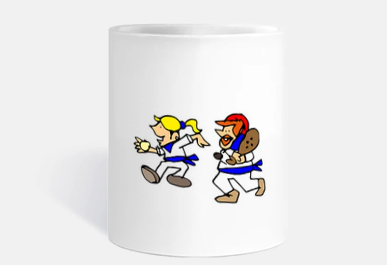 Mug handball et pagaie