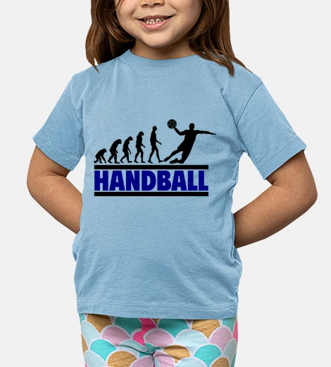 Kids handball evolution handball player