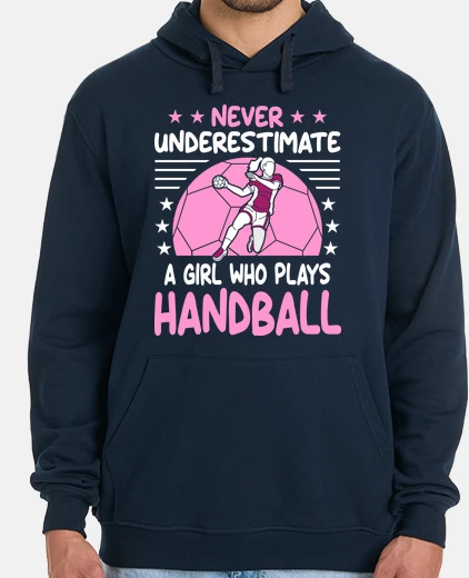 Hoodie handball girl handball balonmano