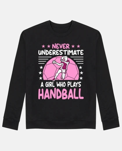 Hoodie handball girl handball balonmano