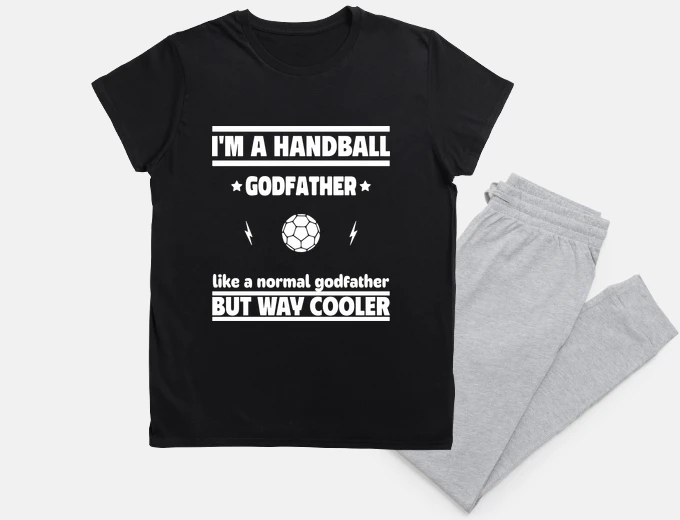 Pyjama handball godfather handball gift