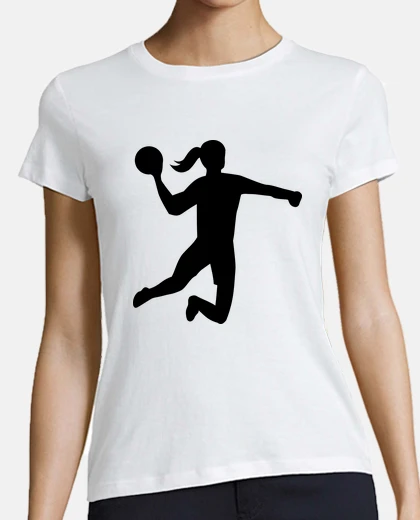 T-shirt handball woman girl