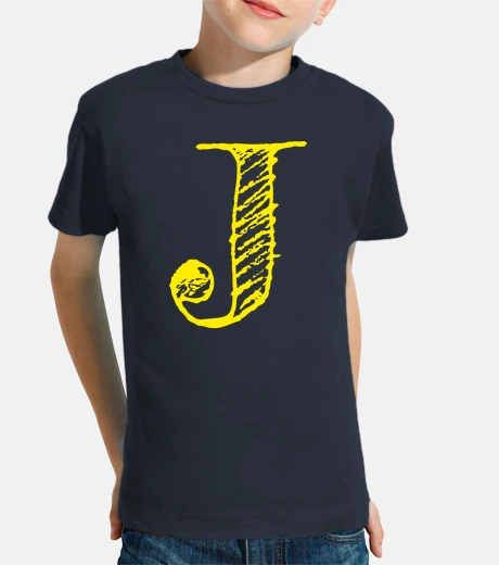 Ropa handwritten giant letter j first name j