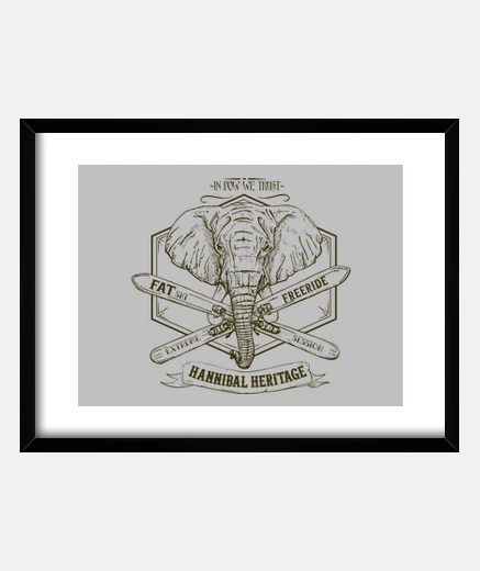 Cadre Hannibal Heritage mono