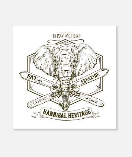 Lienzo hannibal heritage mono