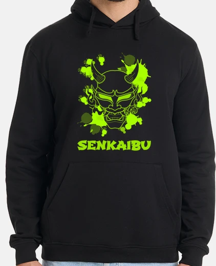 Hoodie hannya green senkaibu