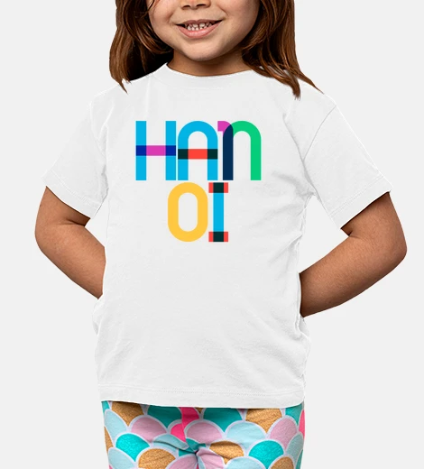 Kids Hanoi Vietnam Pop Art Letters