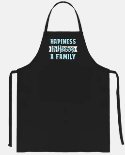 hapiness is having a family