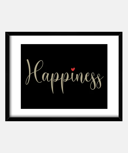 Framed happiness