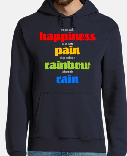 Sudadera Happiness (oscura)